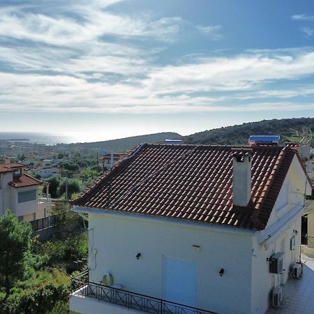 Beautiful Maisonette With A View To The Mountains And The Sea Agia Marina  Екстер'єр фото