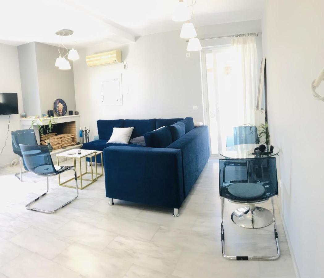 Beautiful Maisonette With A View To The Mountains And The Sea Agia Marina  Екстер'єр фото