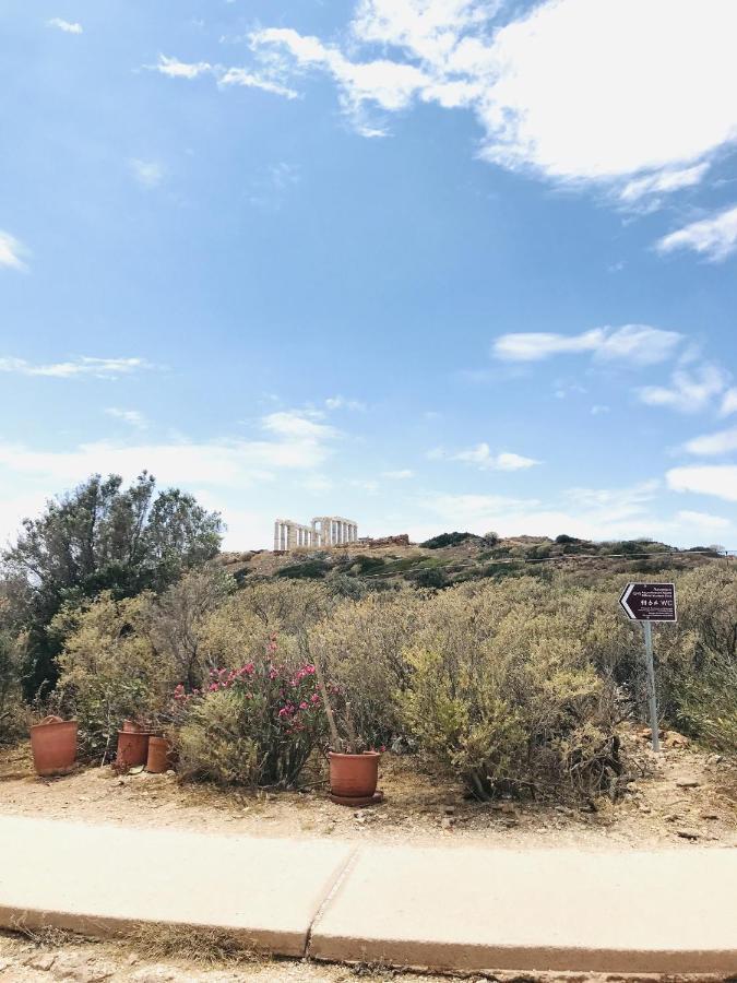Beautiful Maisonette With A View To The Mountains And The Sea Agia Marina  Екстер'єр фото