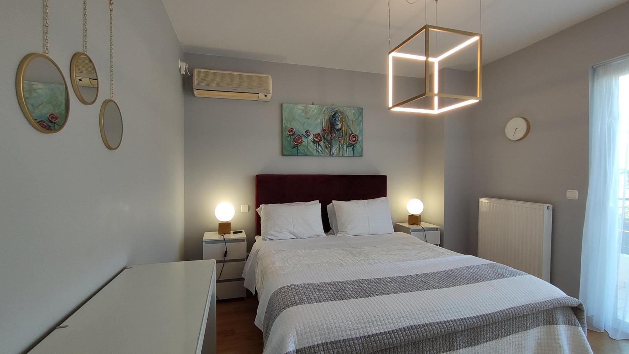 Beautiful Maisonette With A View To The Mountains And The Sea Agia Marina  Екстер'єр фото